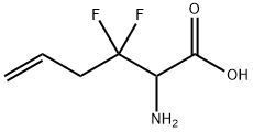 5-Hexenoicacid,2-amino-3,3-difluoro-(9CI) Struktur