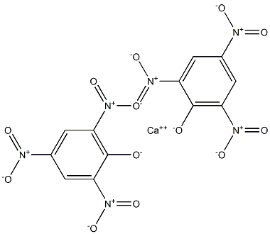 CALCIUM PICRATE X-HYDRATE,16824-78-5,结构式