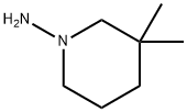 1-Piperidinamine,3,3-dimethyl-(9CI) Structure