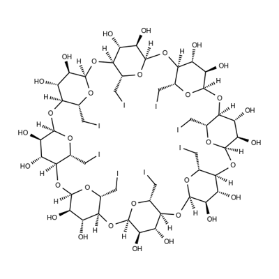 OCTAKIS-6-IODO-6-DEOXY-GAMMA-CYCLODEXTRIN|八-6-碘代-6-脱氧-Γ-环糊精