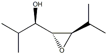 Oxiranemethanol,alpha,3-bis(1-methylethyl)-,[2R-[2alpha(R*),3bta]]-(9CI) 化学構造式