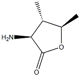 Arabinonicacid,2-amino-2,3,5-trideoxy-3-methyl-,gamma-lactone(9CI) Structure