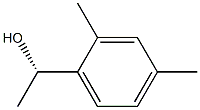 Benzenemethanol, -alpha-,2,4-trimethyl-, (-alpha-S)- (9CI) Struktur