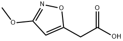 5-Isoxazoleaceticacid,3-methoxy-(8CI,9CI) Struktur
