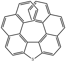 Diphenanthro3,4-b:4,3-dthiophene Struktur