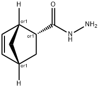 Bicyclo[2.2.1]hept-5-ene-2-carboxylic acid, hydrazide, (1R,2R,4R)-rel- (9CI) Structure