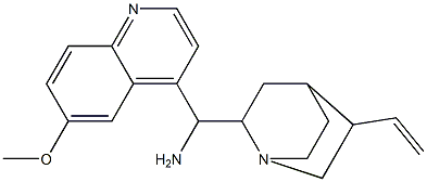 9-氨基-(9-脱氧)表奎宁三盐酸盐 结构式