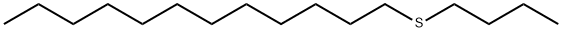butyl dodecyl sulfide Structure