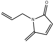 2H-Pyrrol-2-one,1,5-dihydro-5-methylene-1-(2-propenyl)-(9CI) Structure