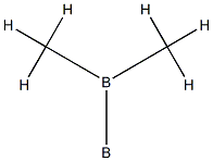 1,1-dimethyldiborane Struktur