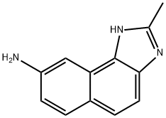 1H-Naphth[1,2-d]imidazol-8-amine,2-methyl-(9CI) Struktur