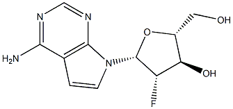 4-AMino-7-(2-deoxy-2-fluoro-beta-D-arabinofuranosyl)-7H-pyrrolo[2.3-d]pyriMidine|7-(2-脱氧-2-氟-BETA-D-阿拉伯呋喃糖基)-7H-吡咯并[2,3-D]嘧啶-4-胺