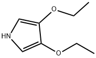 1H-Pyrrole,3,4-diethoxy-(9CI) Structure