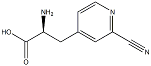 4-Pyridinepropanoicacid,-alpha--amino-2-cyano-,(S)-(9CI)|