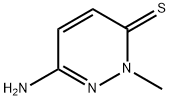 3(2H)-Pyridazinethione,6-amino-2-methyl-(9CI) Structure