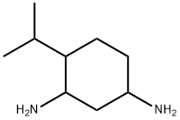 1,3-Cyclohexanediamine,4-(1-methylethyl)-(9CI) Structure