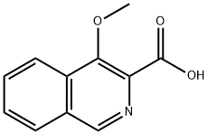 3-Isoquinolinecarboxylicacid,4-methoxy-(9CI) 化学構造式