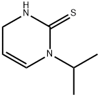 2(1H)-Pyrimidinethione,3,4-dihydro-1-(1-methylethyl)-(9CI) 化学構造式