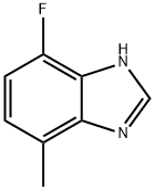 1H-Benzimidazole,4-fluoro-7-methyl-(9CI) Structure