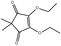 4-Cyclopentene-1,3-dione,4,5-diethoxy-2,2-dimethyl-(9CI) 结构式
