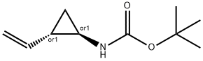 Carbamic acid, [(1R,2S)-2-ethenylcyclopropyl]-, 1,1-dimethylethyl ester, rel-|