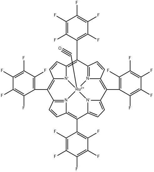 Carbonyl[5,10,15,20-tetrakis(2,3,4,5,6-pentafluorophenyl)-21H,23H-porphinato]rutheniuM(II), Min. 98%|羰基[5,10,15,20-四(2,3,4,5,6 - 五氟苯基)-21H,23H-卟吩铜]钌(II)