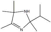 1H-Imidazole,2,5-dihydro-2,4,5,5-tetramethyl-2-(1-methylethyl)-(9CI) Structure