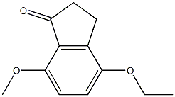 1H-Inden-1-one,4-ethoxy-2,3-dihydro-7-methoxy-(9CI) Struktur
