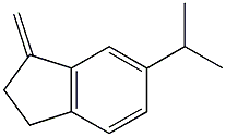 1H-Indene,2,3-dihydro-1-methylene-6-(1-methylethyl)-(9CI) 化学構造式