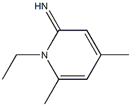 2,4-Lutidine,1-ethyl-1,6-dihydro-6-imino-(8CI) 结构式