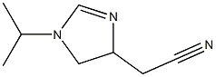 1H-Imidazole-4-acetonitrile,4,5-dihydro-1-(1-methylethyl)-(9CI) Struktur