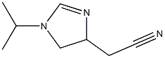 1H-Imidazole-4-acetonitrile,4,5-dihydro-1-(1-methylethyl)-(9CI) Structure