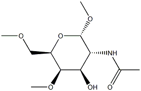 알파-D-갈락토피라노시드,메틸2-(아세틸아미노)-2-데옥시-4,6-디-O-메틸-