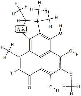 deoxyherquienone,17298-90-7,结构式