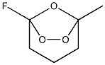 6,7,8-Trioxabicyclo[3.2.1]octane,1-fluoro-5-methyl-(9CI) Structure