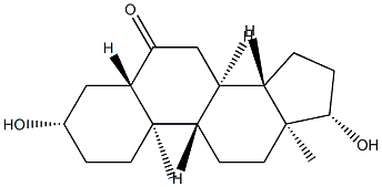 3β,17β-Dihydroxy-5α-androstan-6-one|