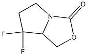 1H,3H-Pyrrolo[1,2-c]oxazol-3-one,7,7-difluorotetrahydro-(9CI) Struktur