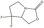 1H,3H-Pyrrolo[1,2-c]oxazol-3-one,7,7-difluorotetrahydro-(9CI) 结构式