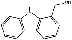 (9H-吡啶并[3,4-B]吲哚-1-基)甲醇,17337-22-3,结构式