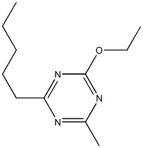 1,3,5-Triazine,2-ethoxy-4-methyl-6-pentyl-(9CI)|