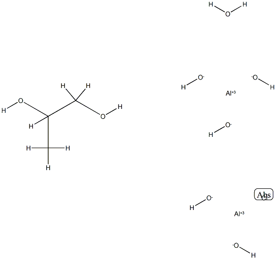 ALUMINUM CHLOROHYDREX PG Struktur