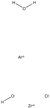 ALUMINUM ZIRCONIUM PENTACHLOROHYDRATE Structure