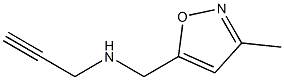 5-Isoxazolemethanamine,3-methyl-N-2-propynyl-(9CI) 结构式