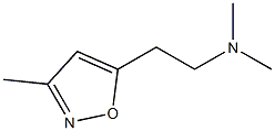 5-Isoxazoleethanamine,N,N,3-trimethyl-(9CI) Structure