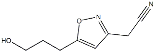 173900-26-0 3-Isoxazoleacetonitrile,5-(3-hydroxypropyl)-(9CI)