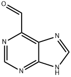Purine-6-carboxaldehyde (6CI,8CI) 结构式