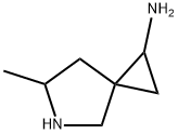 5-Azaspiro[2.4]heptan-1-amine,6-methyl-(9CI) Structure