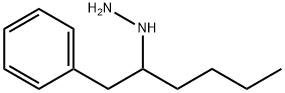 (1-phenylhexan-2-yl)hydrazine,1743-30-2,结构式