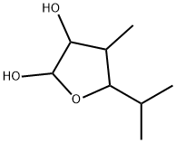 2,3-Furandiol,tetrahydro-4-methyl-5-(1-methylethyl)-(9CI) Struktur