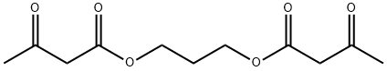 1,3-丙二基双（3-氧代丁酸酯）,174498-06-7,结构式